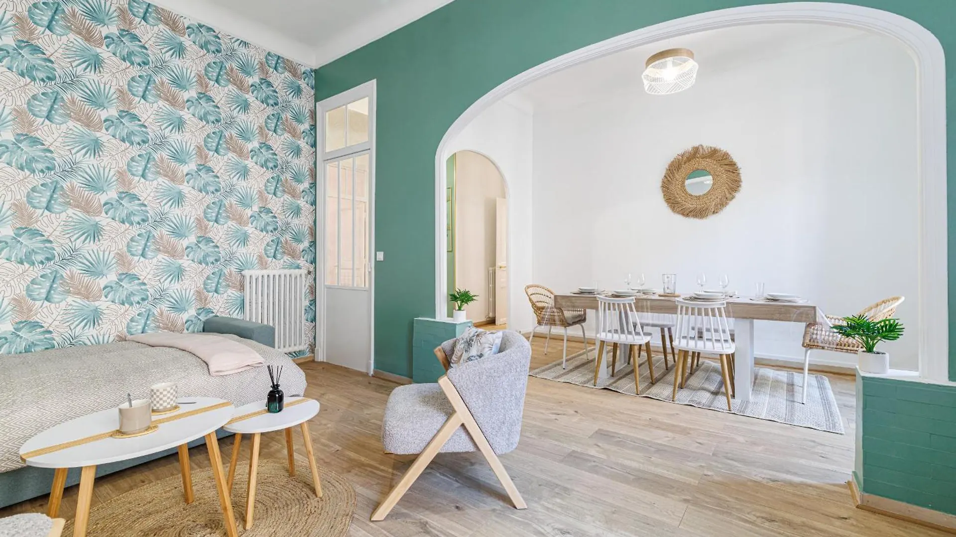 36 Stalngrad - Appartement Spacieux - Le Port - 6 Pers Nice France